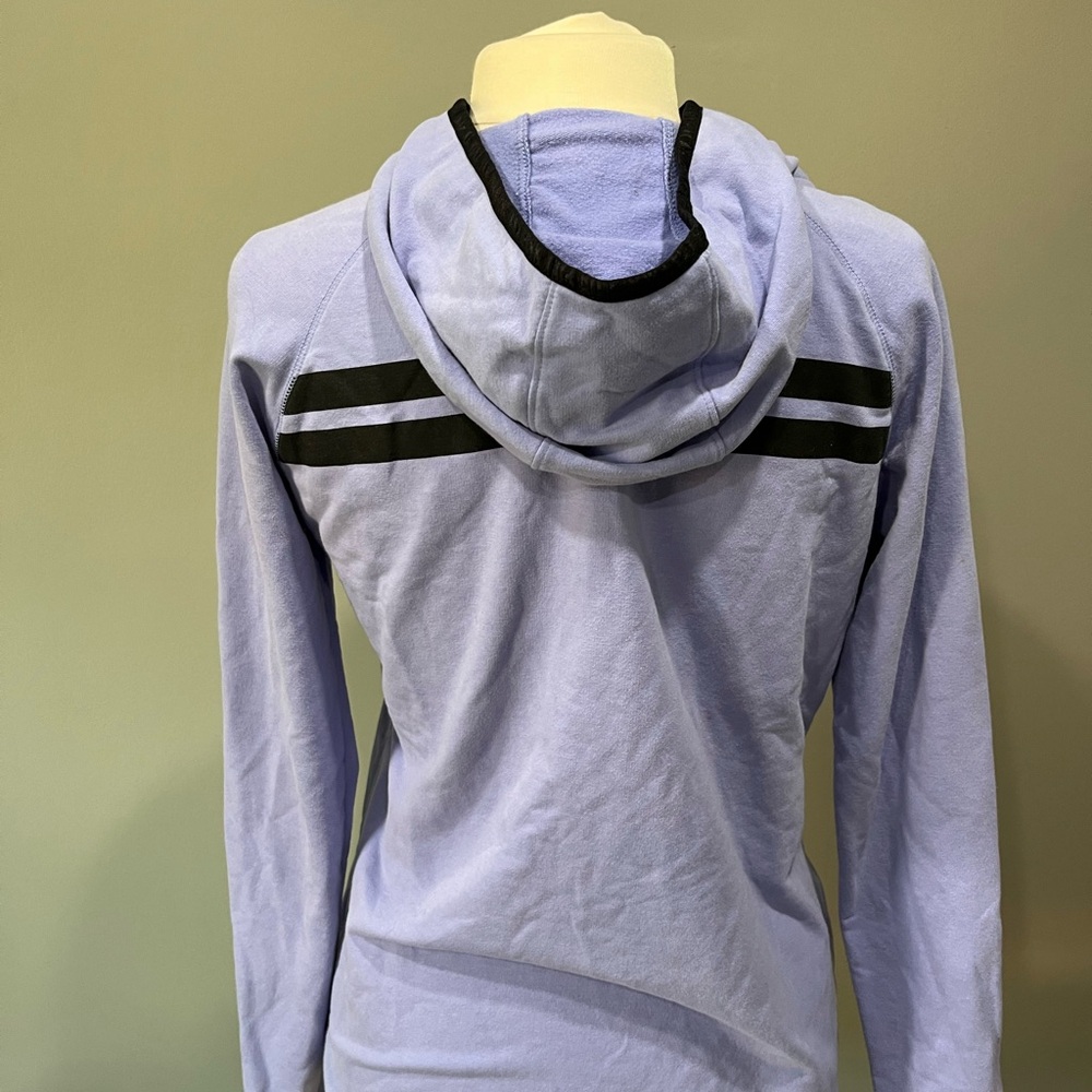 Victoria’s Secret PINK Asymmetrical‎ Full Zip Jacket Hoodie Lavender - Picture 6 of 9